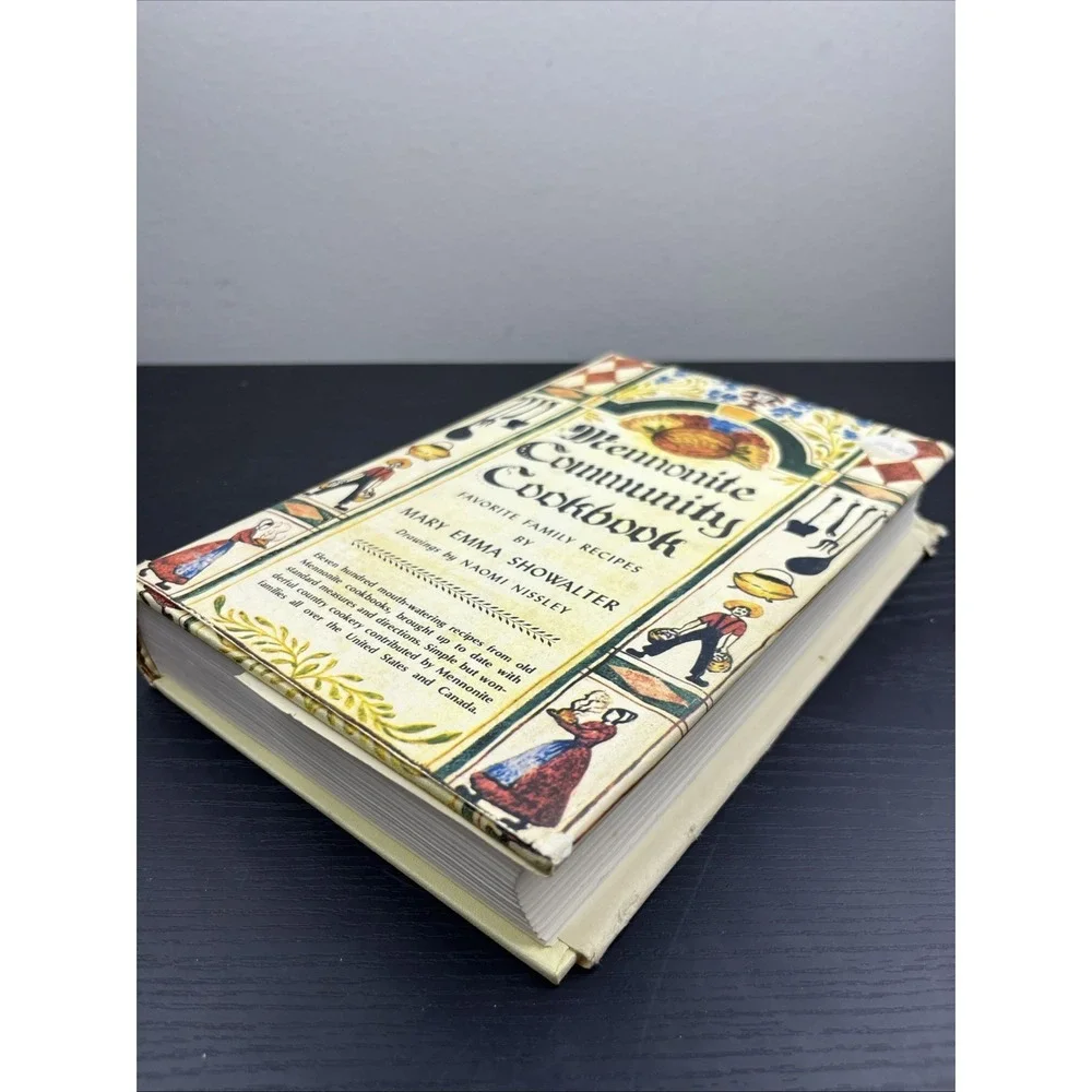 Mennonite Community Cookbook 1956 11th Printing Mary Emma Showalter HC